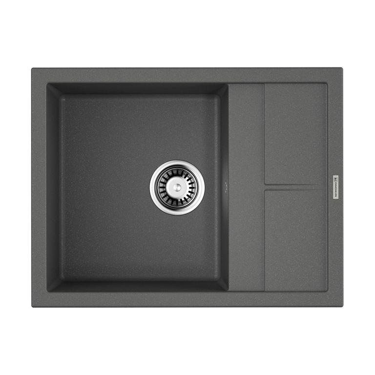 Мойка Omoikiri Sumi 65х50 см 65-PL платина, искусственный камень, с крылом